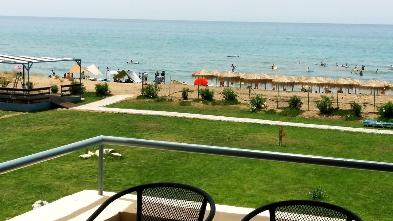Ostria Hotel Kakovatos Beach ซาคาโร ภายนอก รูปภาพ