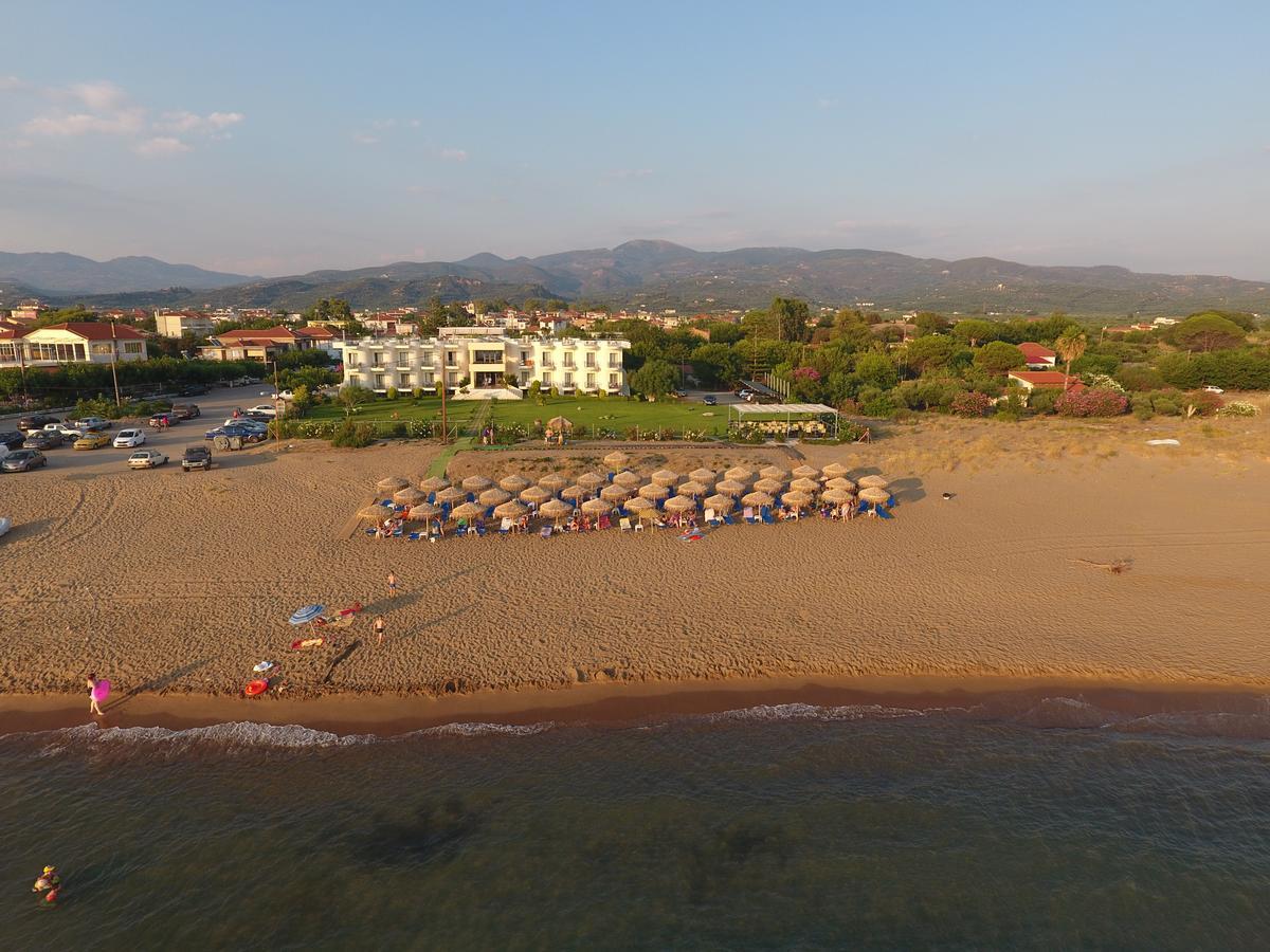 Ostria Hotel Kakovatos Beach ซาคาโร ภายนอก รูปภาพ