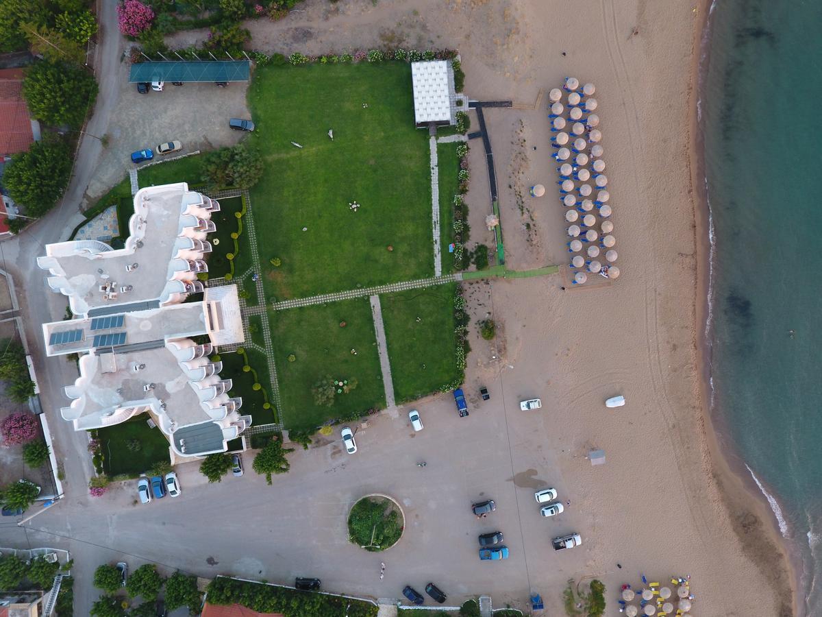 Ostria Hotel Kakovatos Beach ซาคาโร ภายนอก รูปภาพ